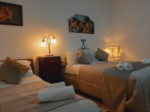 Villa Bellocchio interni- Camera da letto